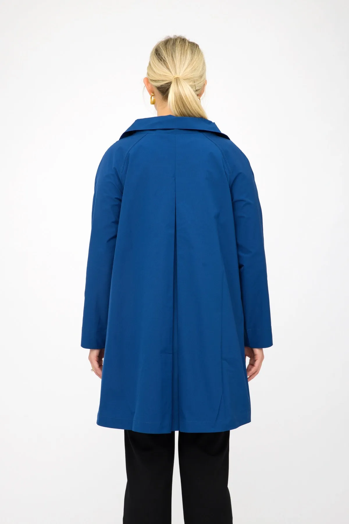 41" String Collar Zip Jacket