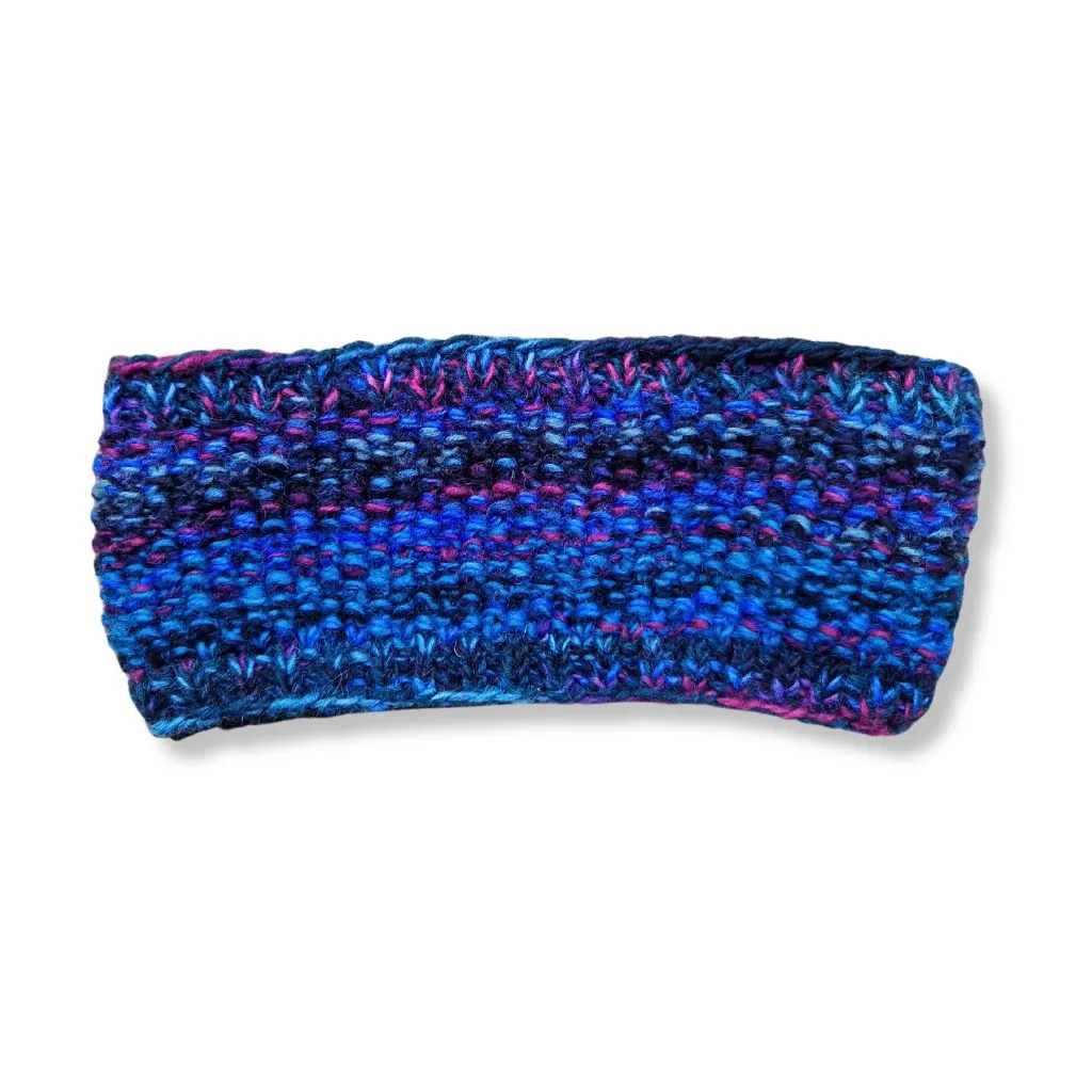 abstract colour blend headband