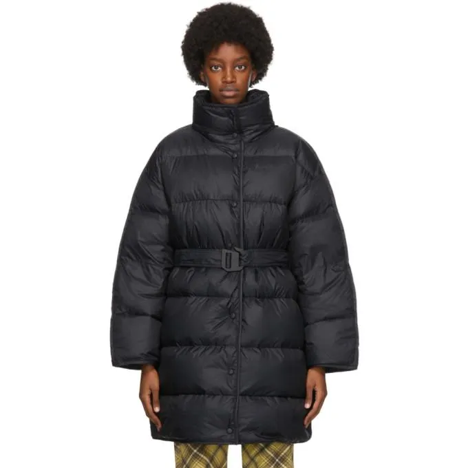 Acne Studios Black Down Puffer Coat