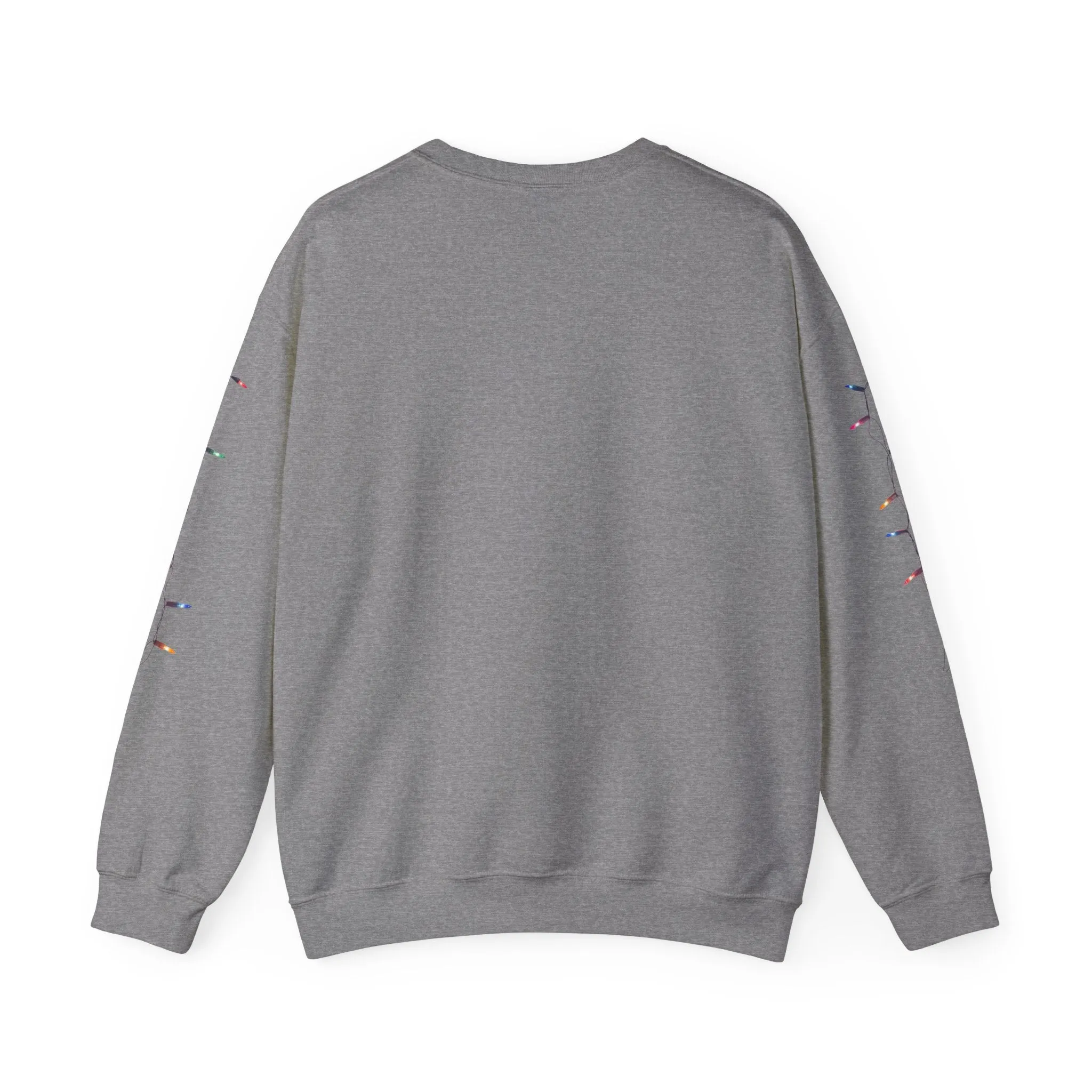 Adorable Christmas Otter Sweatshirt with Festive Lights