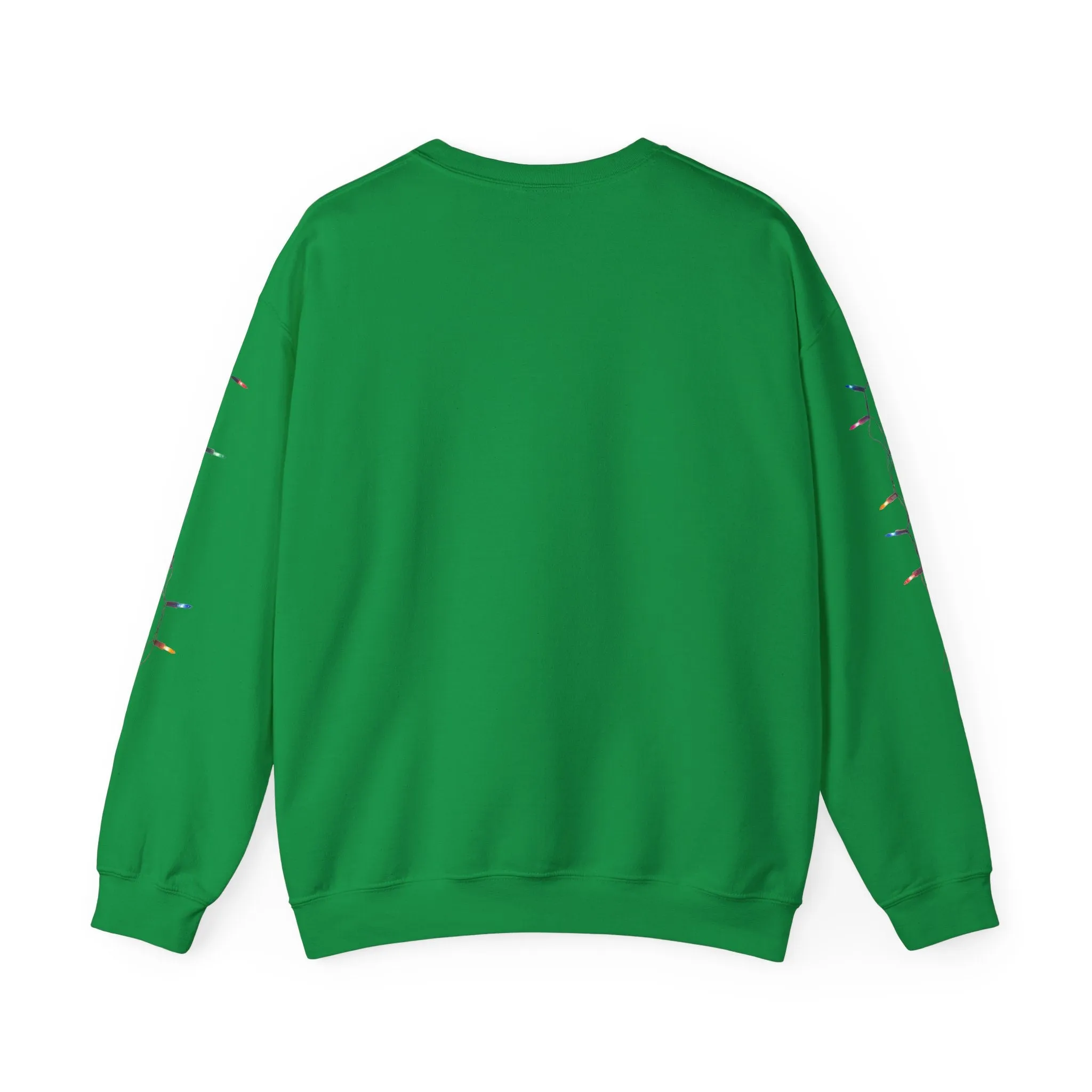 Adorable Christmas Otter Sweatshirt with Festive Lights