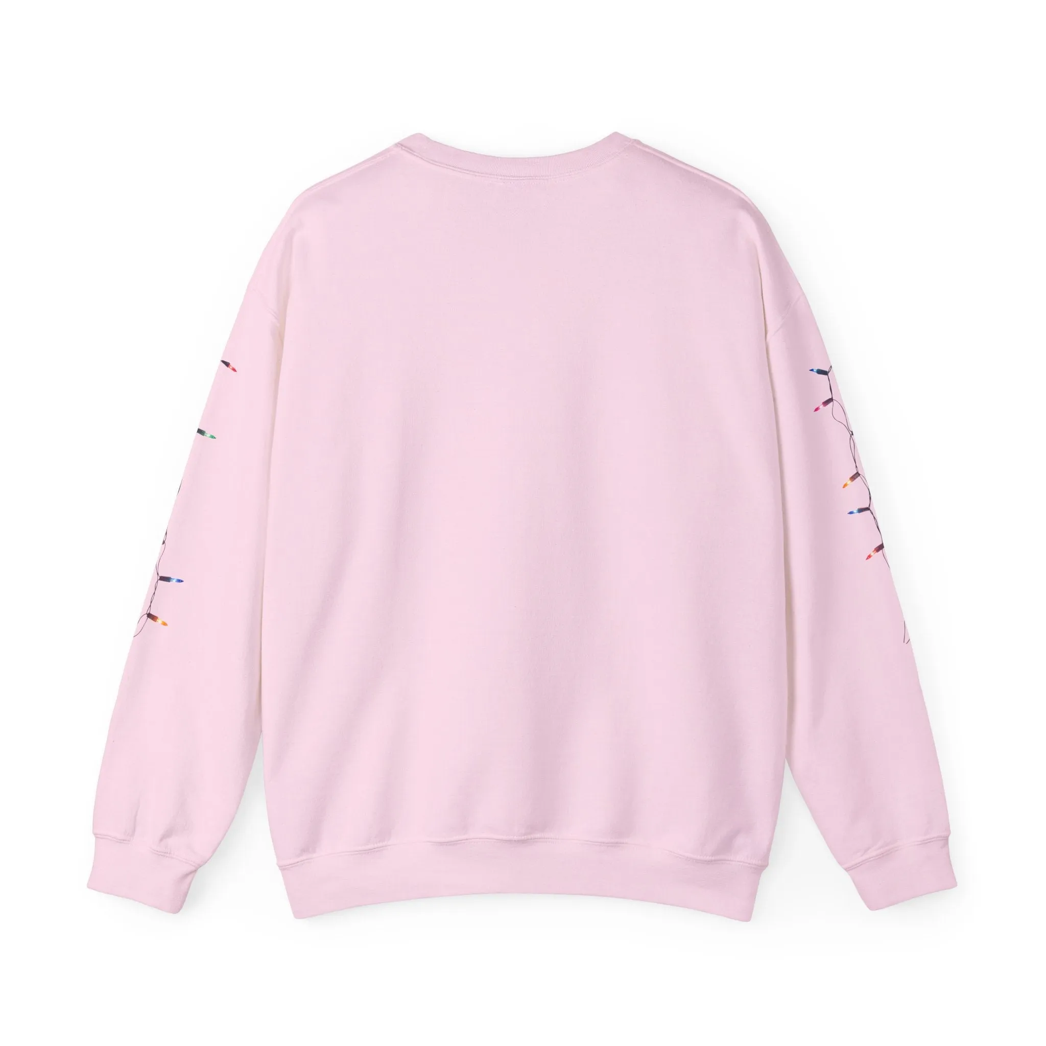 Adorable Christmas Otter Sweatshirt with Festive Lights