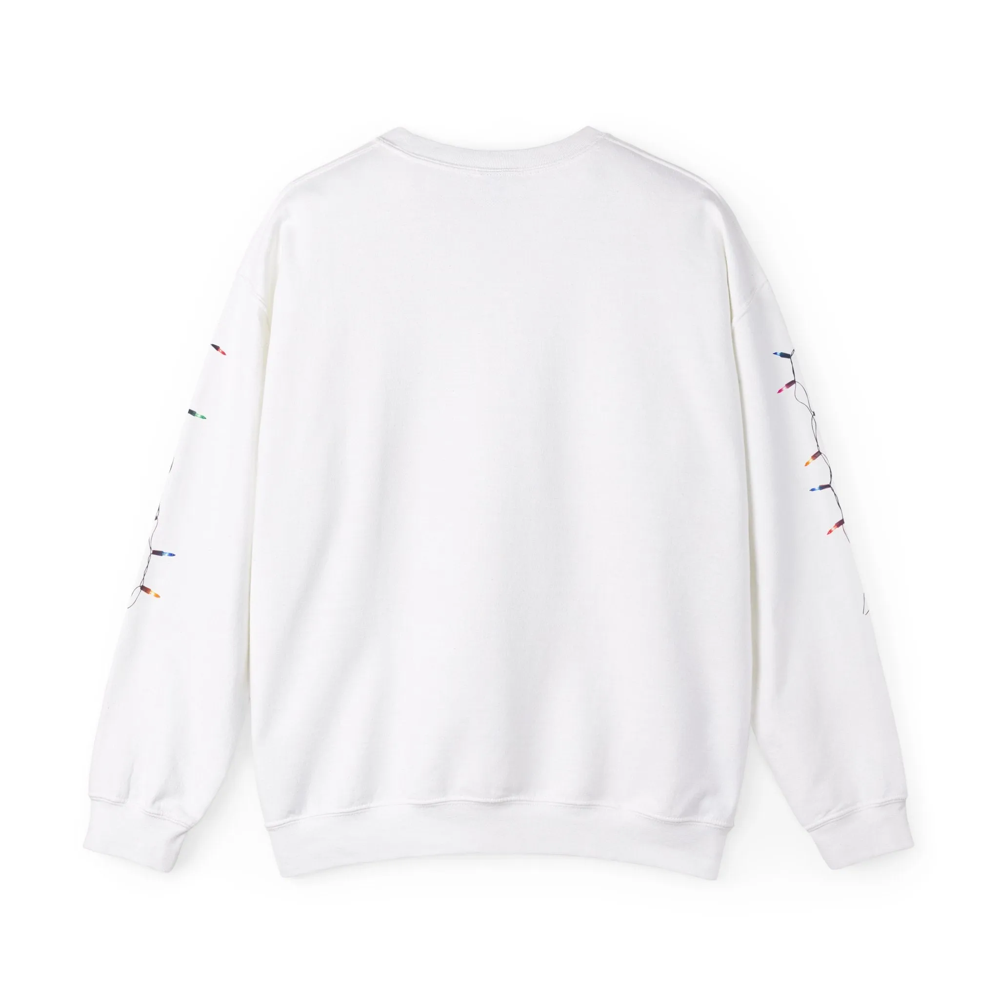 Adorable Christmas Otter Sweatshirt with Festive Lights
