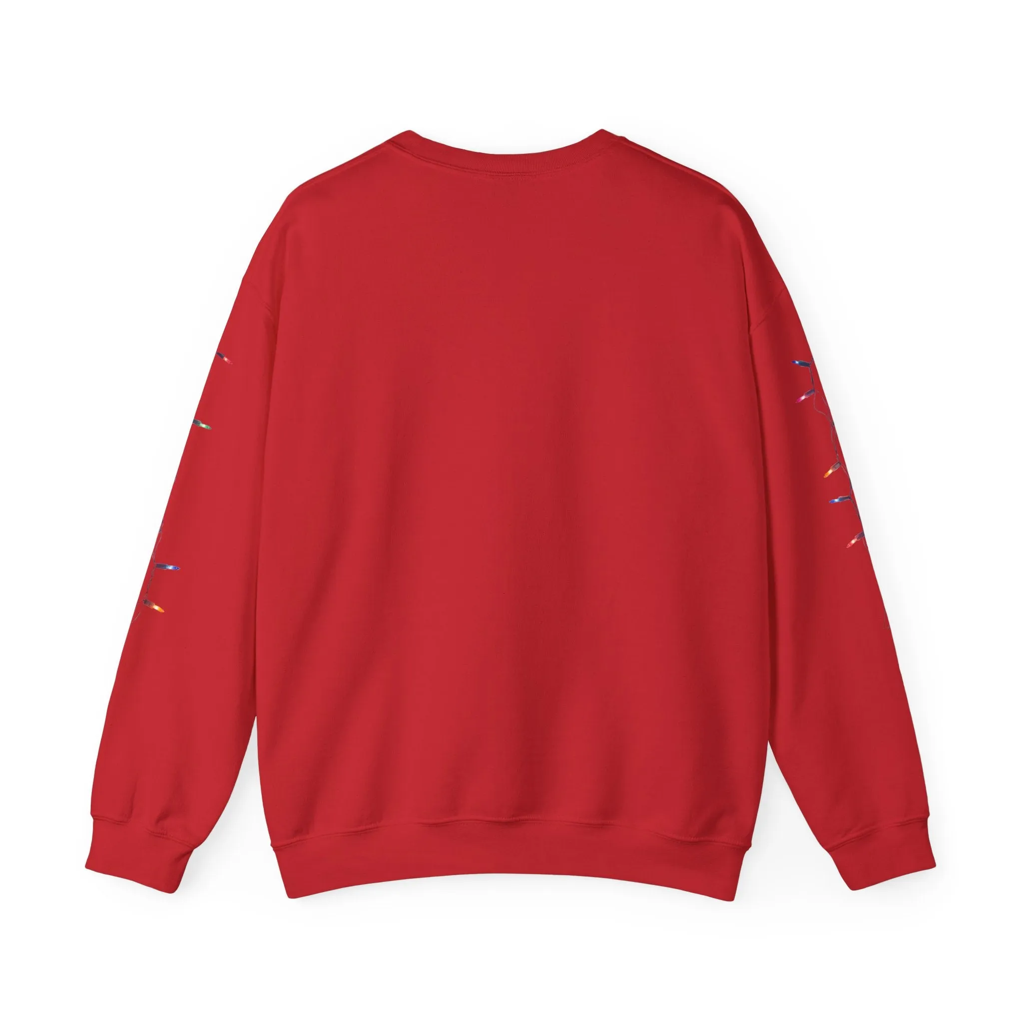 Adorable Christmas Otter Sweatshirt with Festive Lights