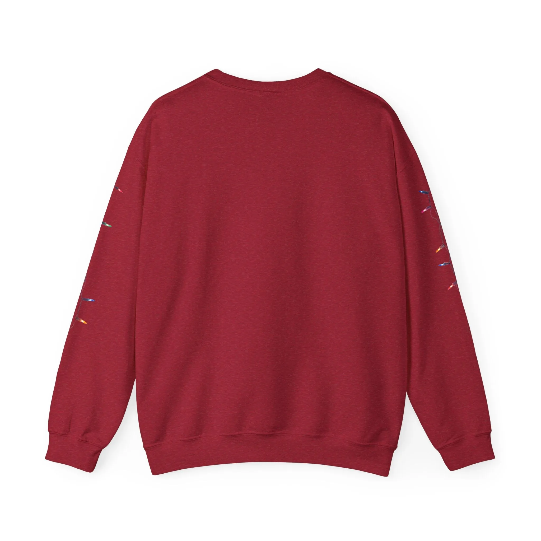 Adorable Christmas Otter Sweatshirt with Festive Lights