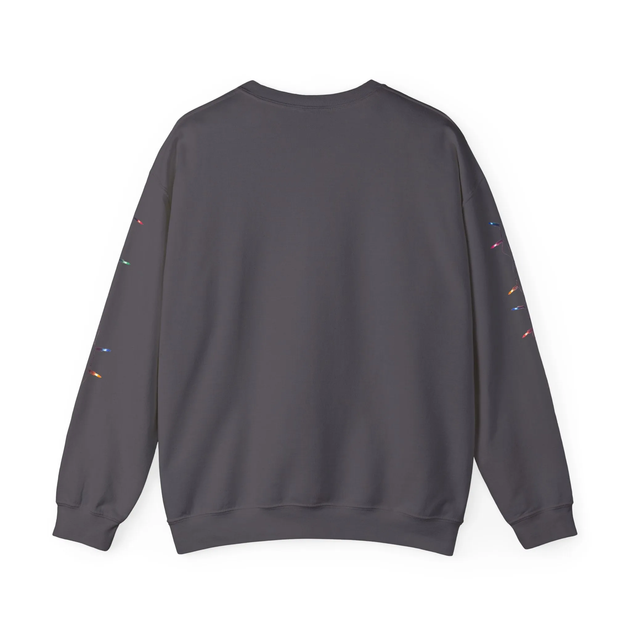 Adorable Christmas Otter Sweatshirt with Festive Lights