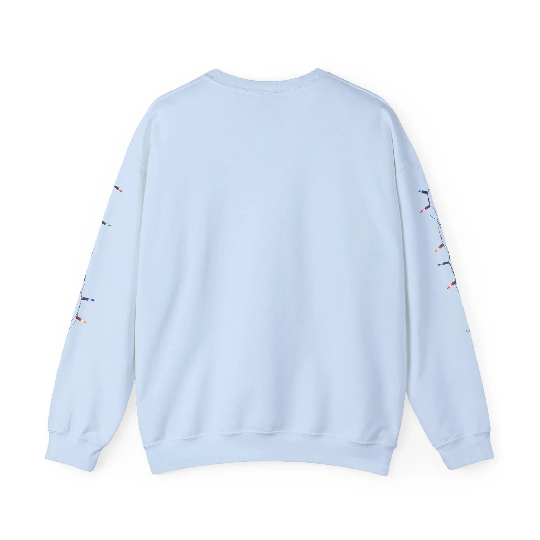 Adorable Christmas Otter Sweatshirt with Festive Lights
