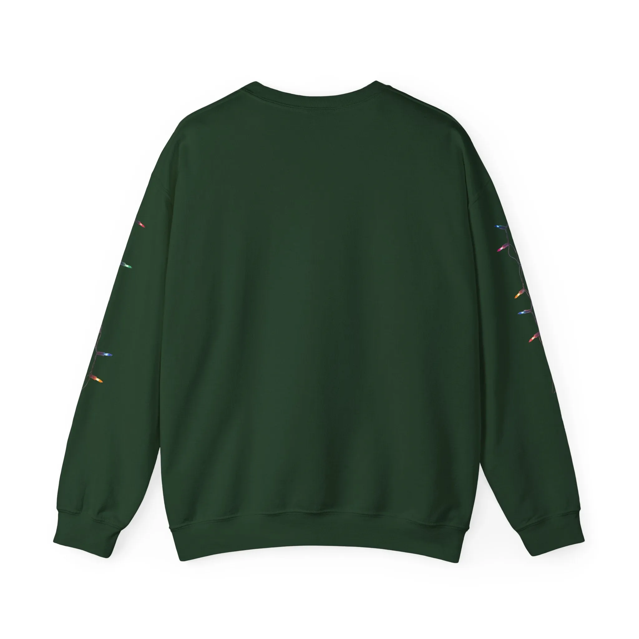 Adorable Christmas Otter Sweatshirt with Festive Lights