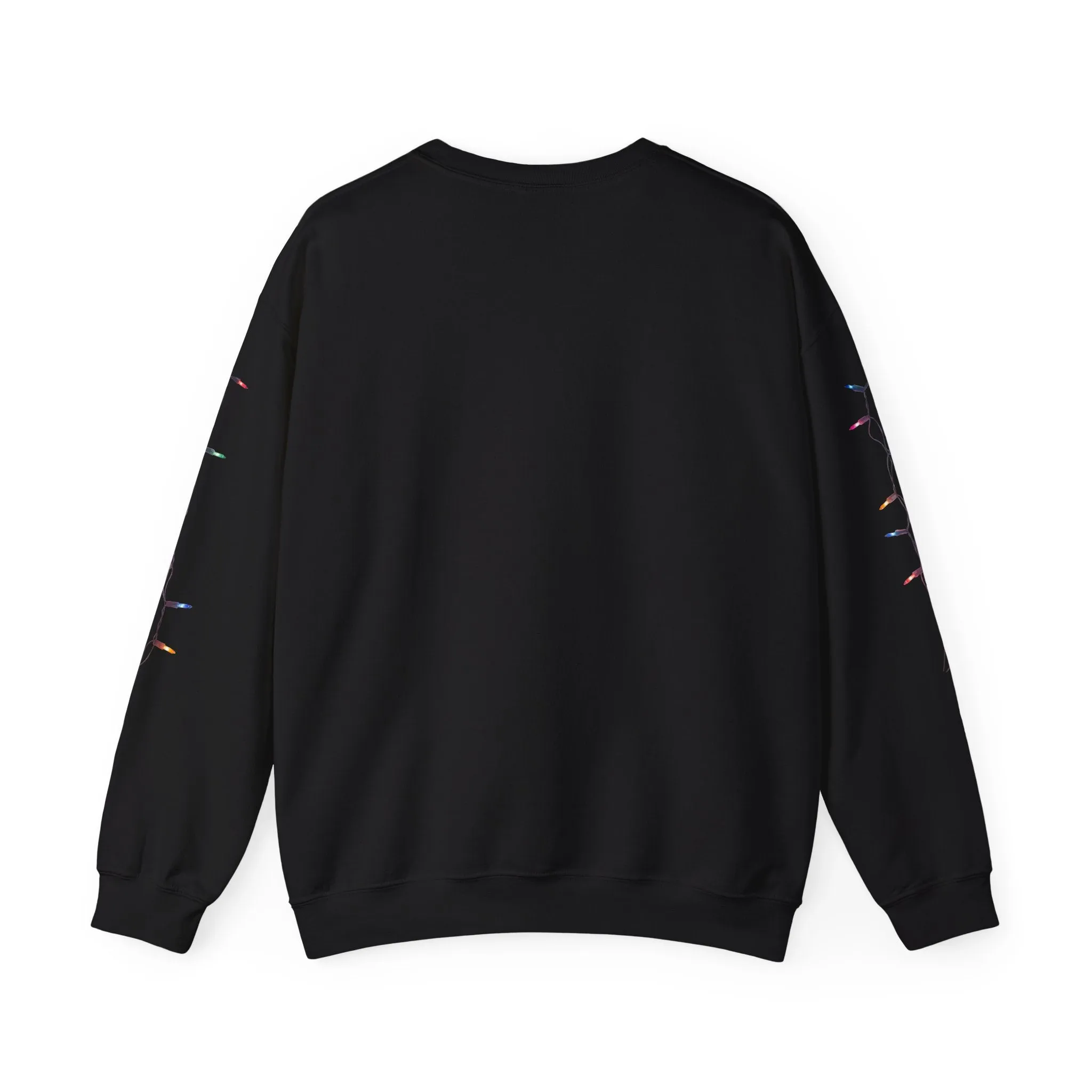 Adorable Christmas Otter Sweatshirt with Festive Lights