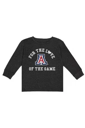 ARIZONA WILDCATS "FOR THE LOVE" CLASSIC GRAPHIC LONG SLEEVE CREW YOUTH TEE
