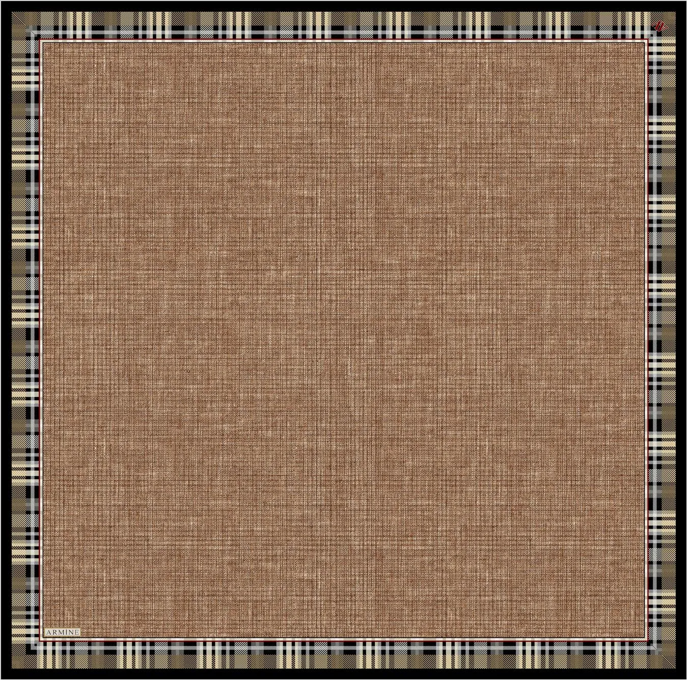 Armine Autumn Silk Twill Scarf No. 9