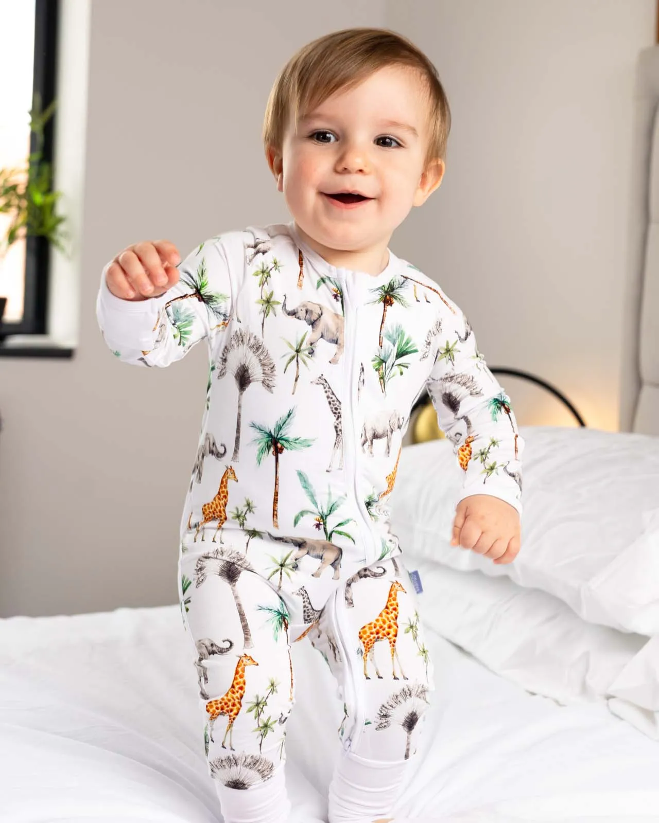 BABYGO® Safari Zip Sleepsuit