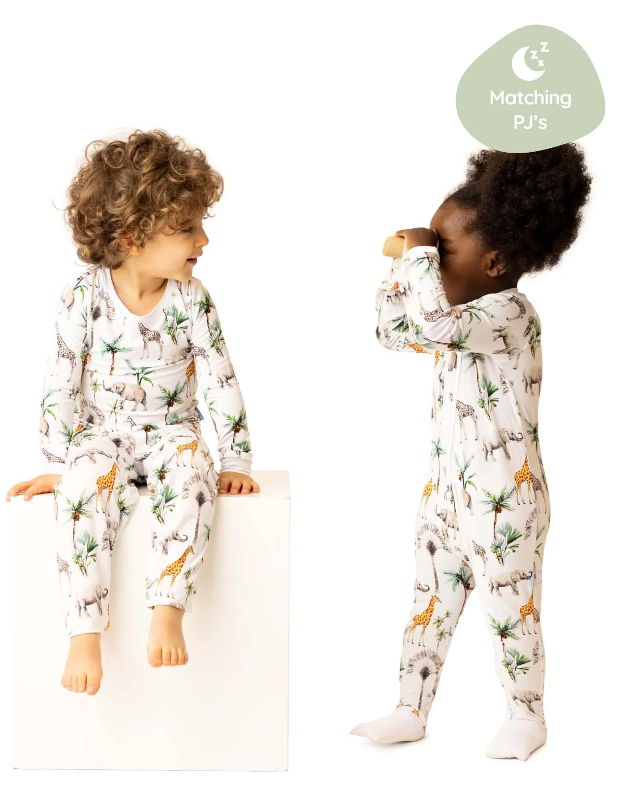 BABYGO® Safari Zip Sleepsuit