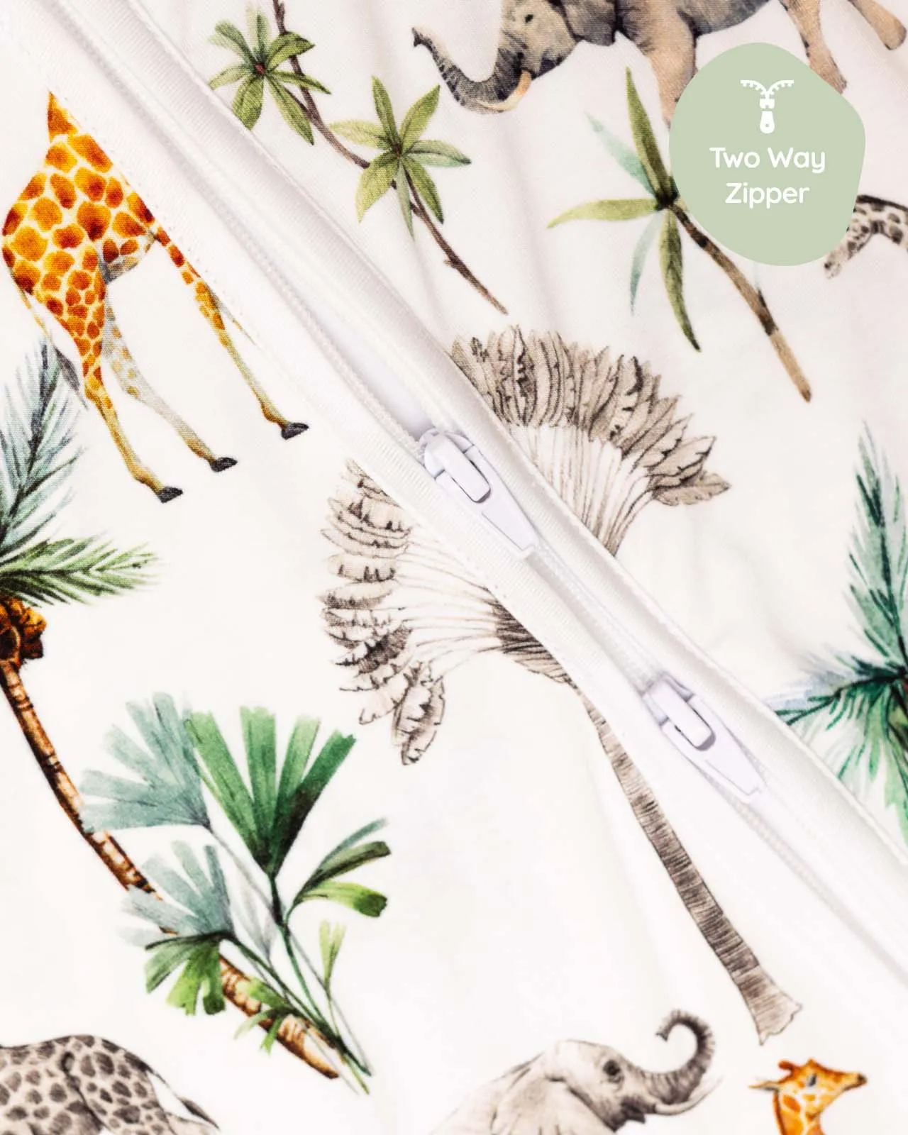 BABYGO® Safari Zip Sleepsuit