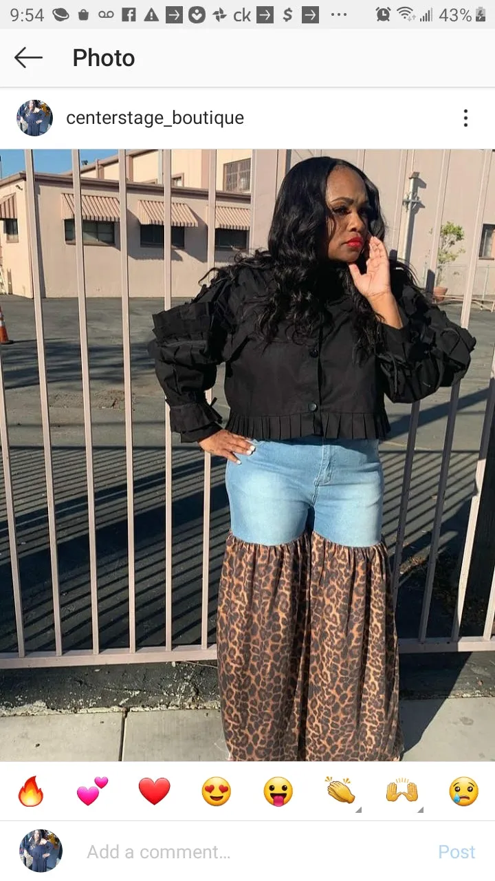 Bell leopard jeans