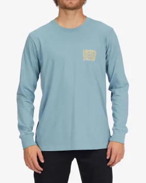 Billabong Men's Crayon Wave Long Sleeve T-Shirt