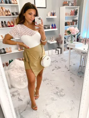 Brunchin' It Mini Skirt
