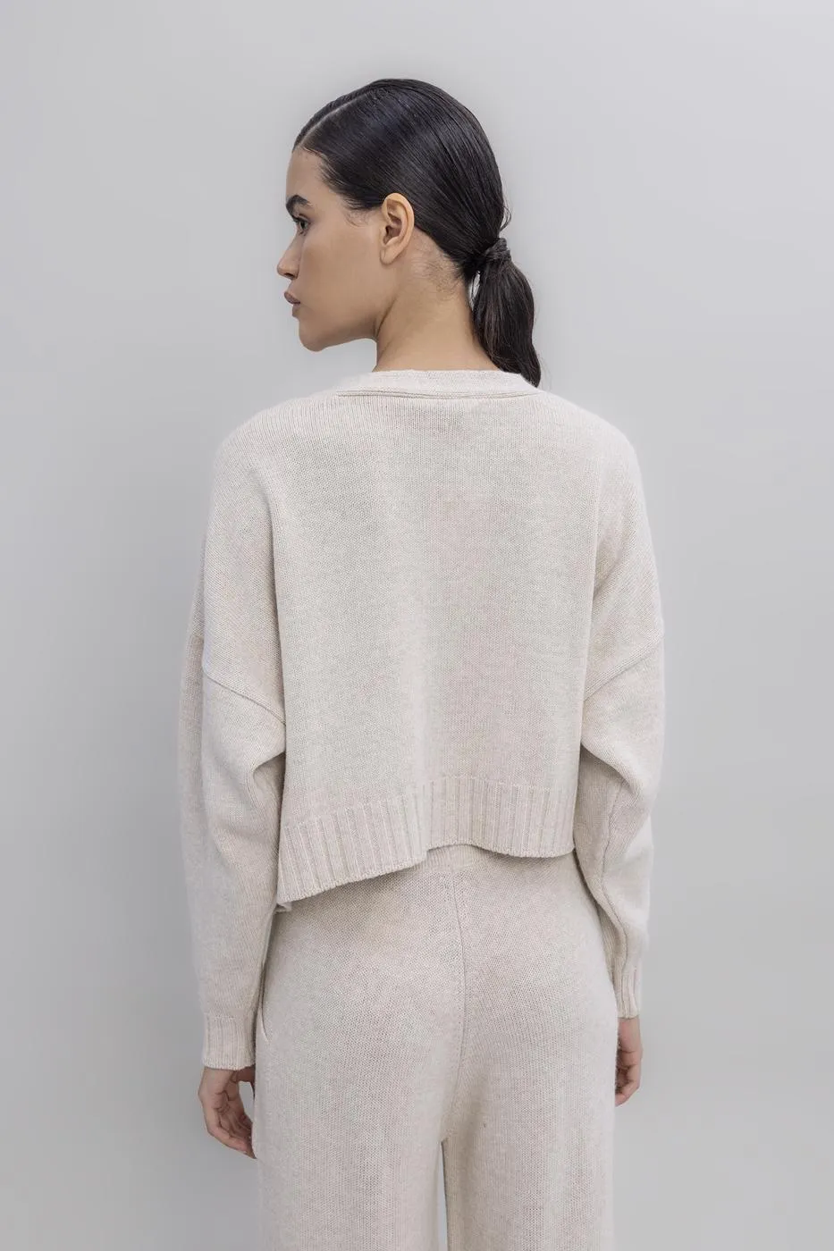 BSL Women Crop Knit Cardigan - Narbonne