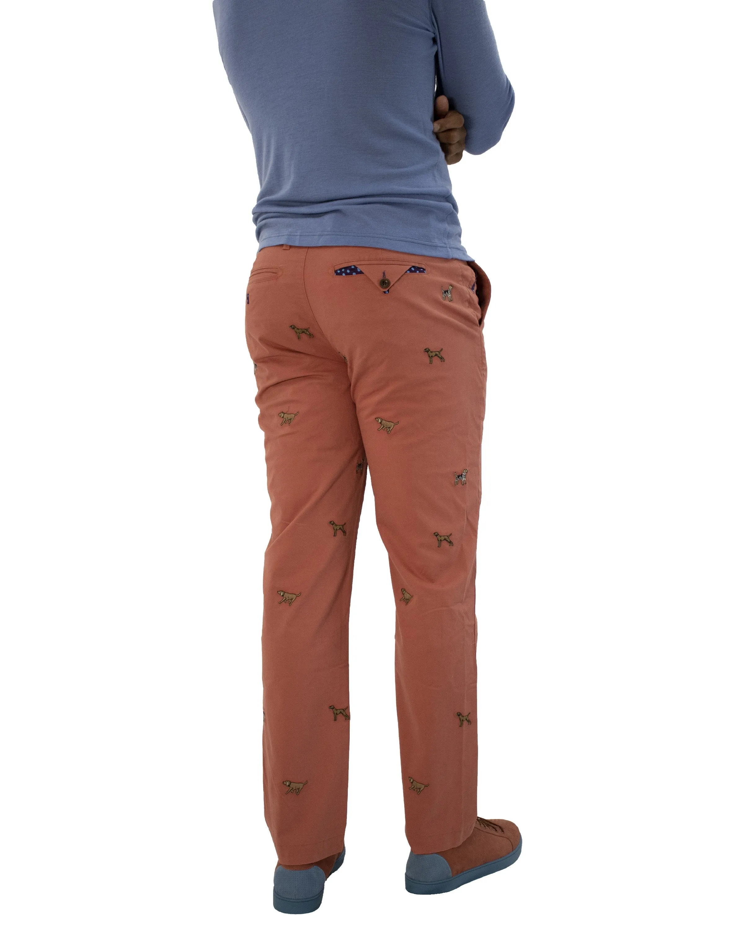 Charles Dogs Brick Pants