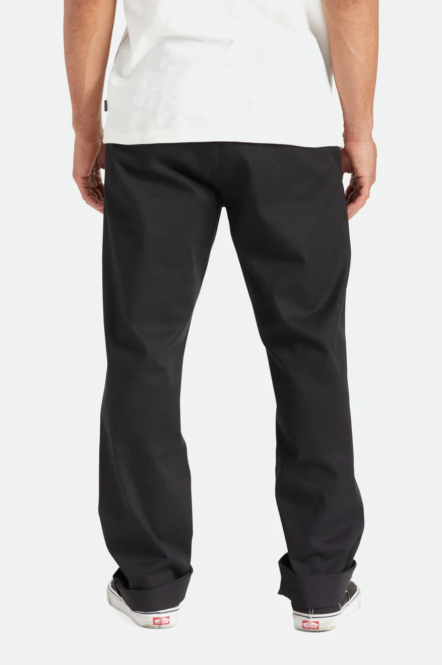 Choice Chino Relaxed Pant - Black