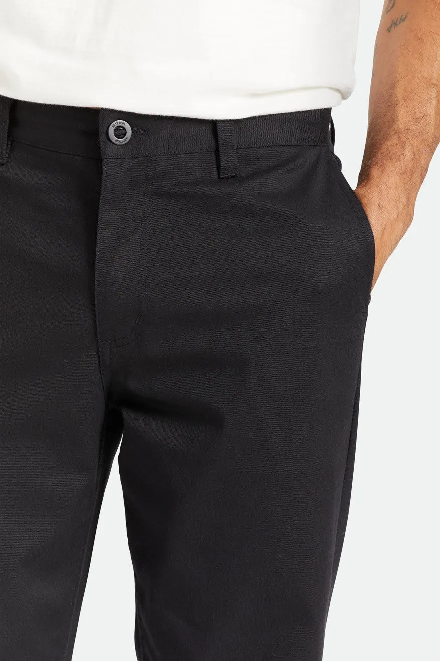 Choice Chino Relaxed Pant - Black