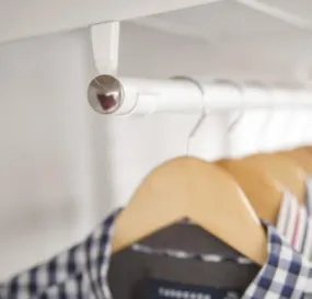 Clothes Hanging Rail including rail hangers