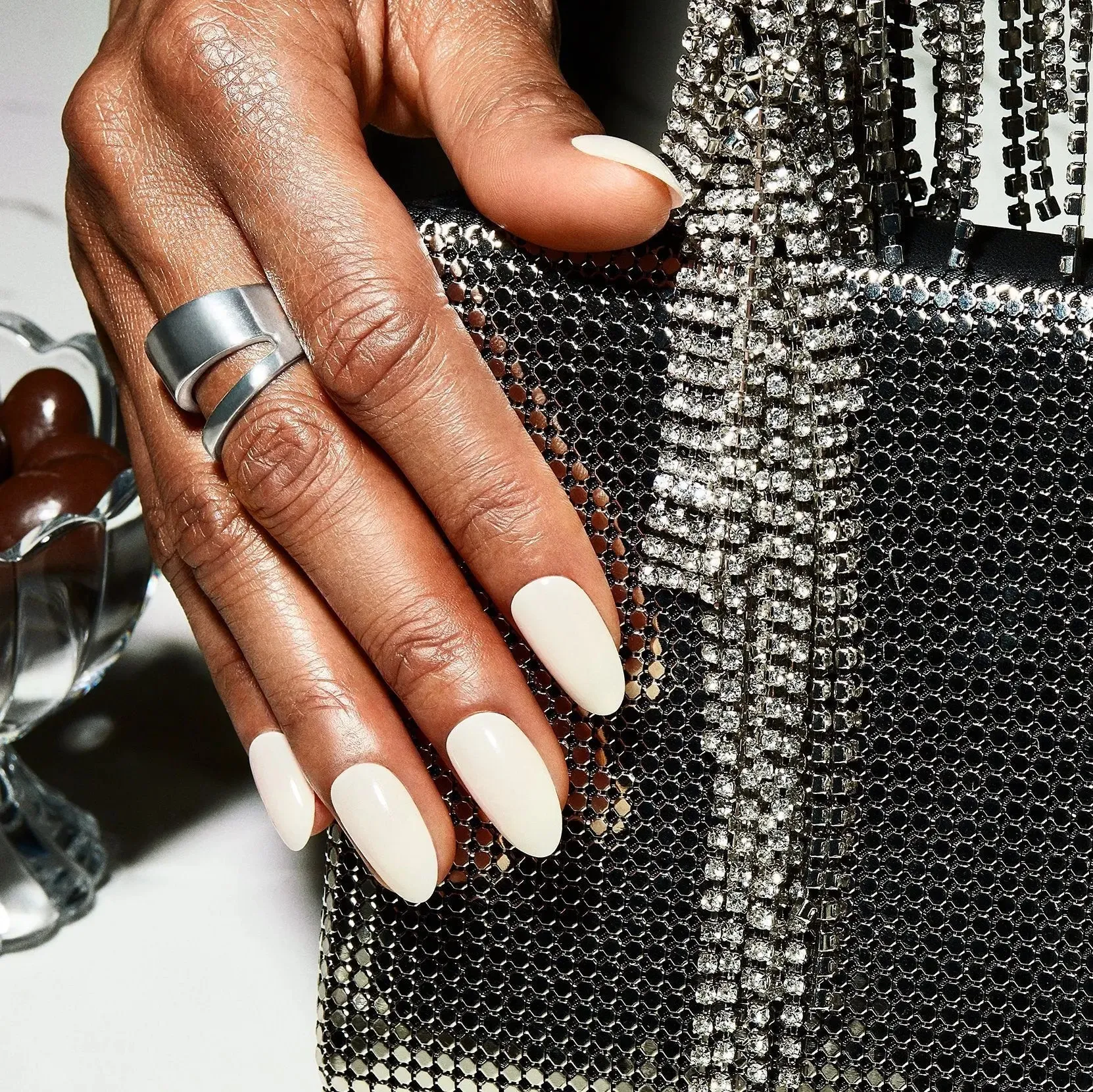 CND Shellac 0.25oz - White Button Down