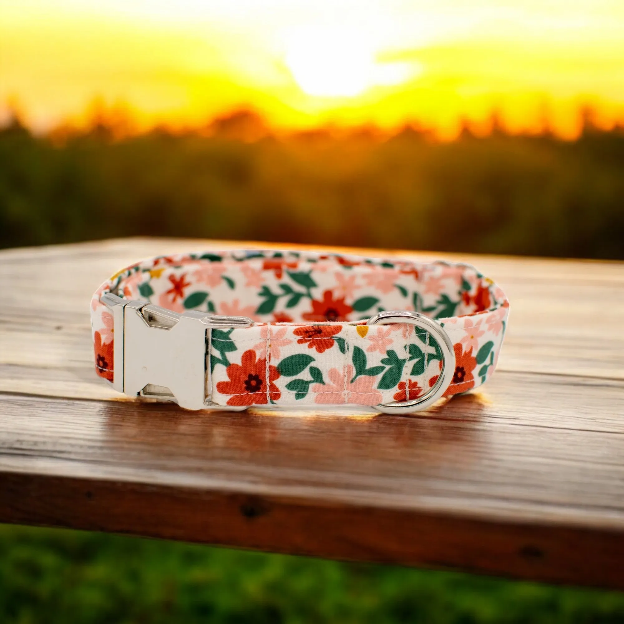 Cottage Floral | Collar and Leash Set