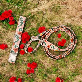 Cottage Floral | Collar and Leash Set