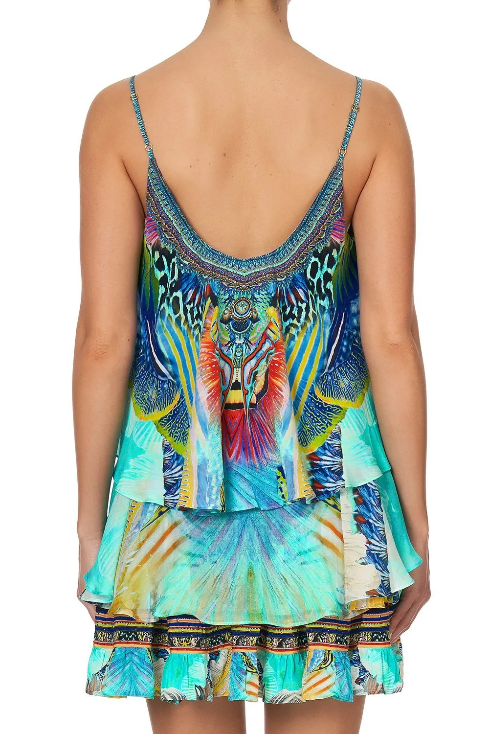 DOUBLE LAYERED CAMI REEF WARRIOR