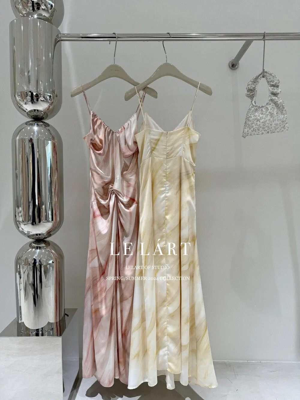 Elegant Shading Slip Dress