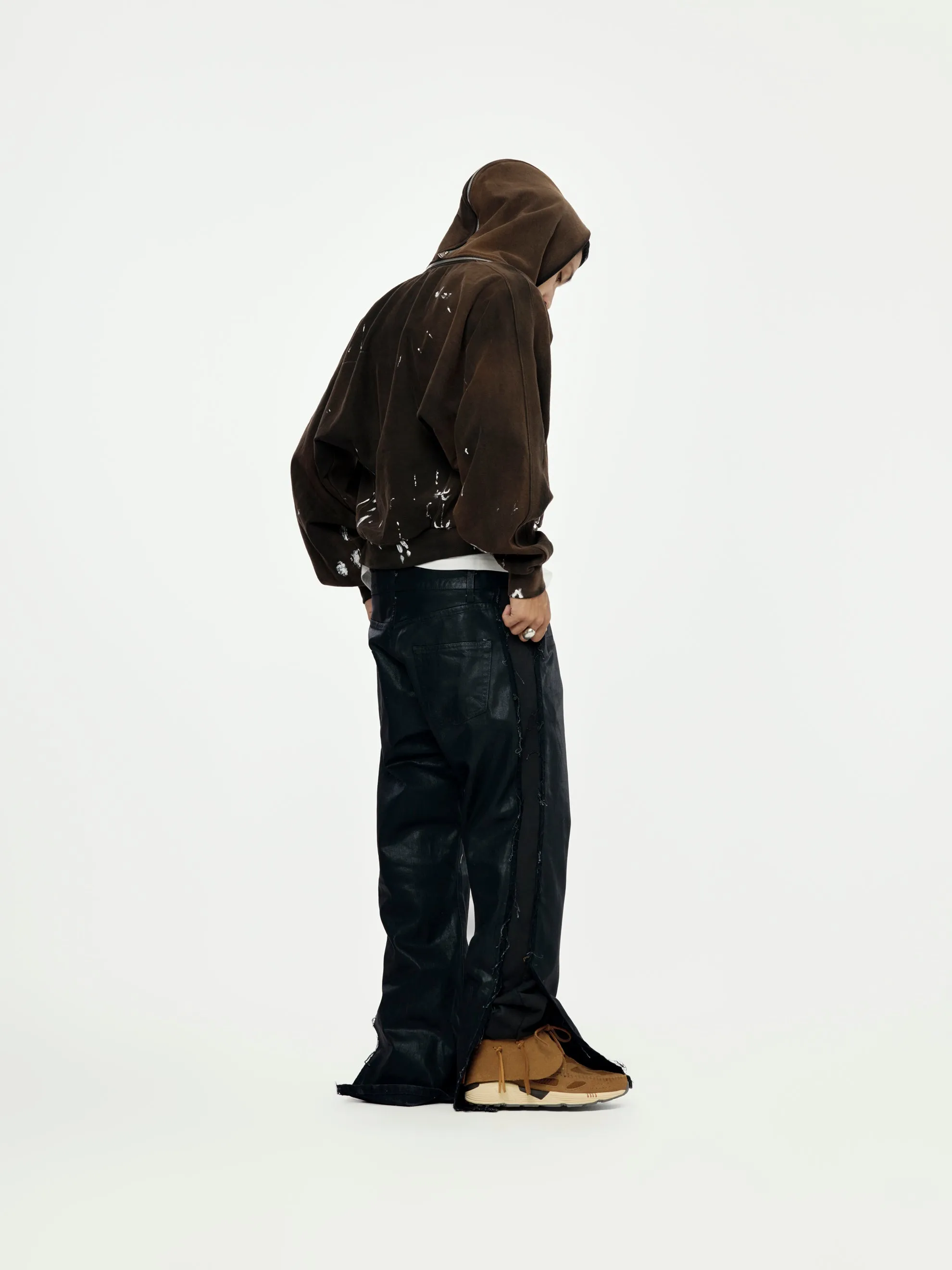 FARA-C WAX PANT (Black)