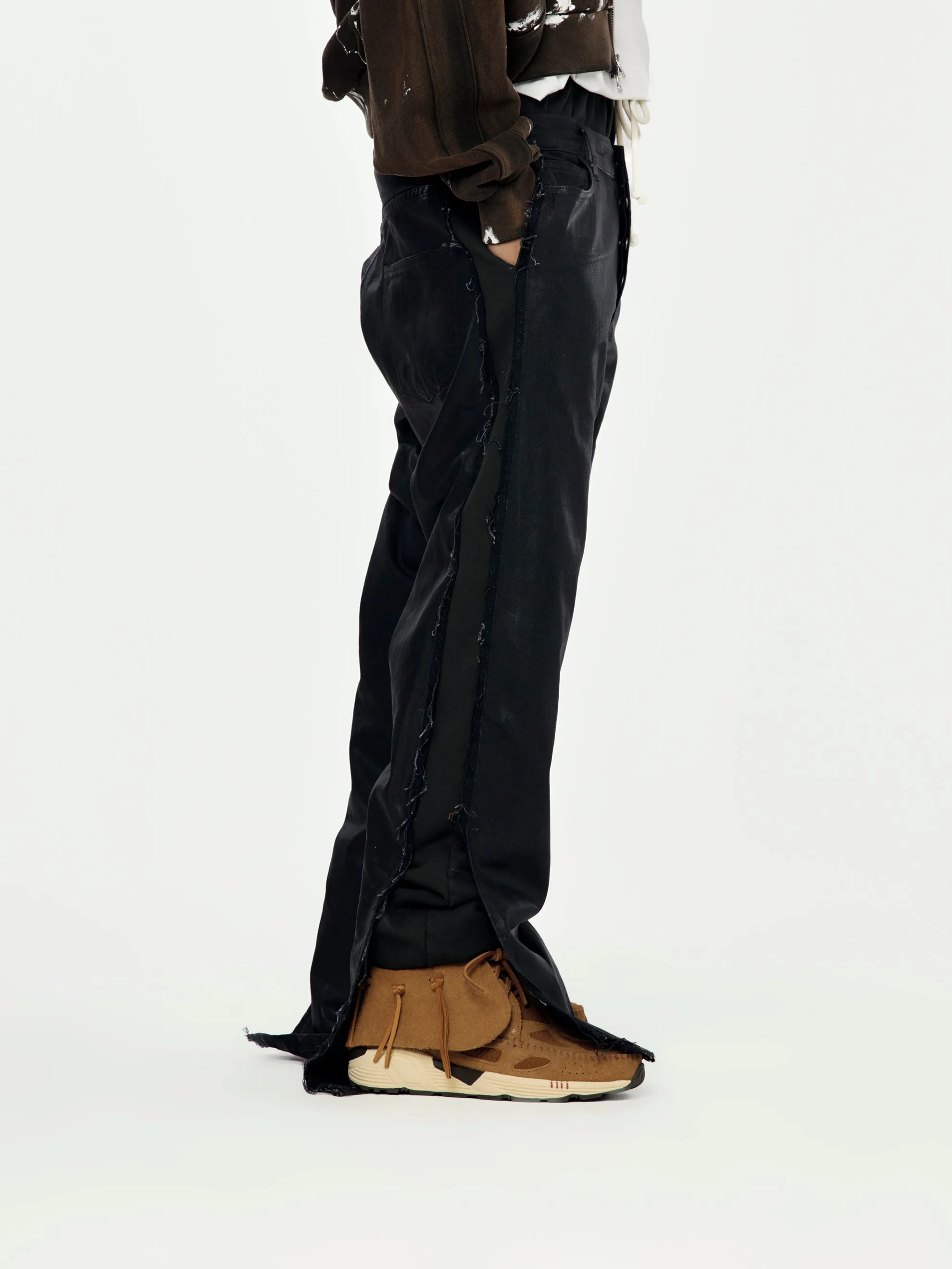 FARA-C WAX PANT (Black)