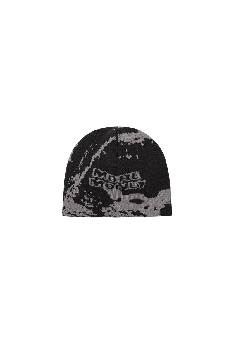 HEART SPLASH BEANIE BLACK