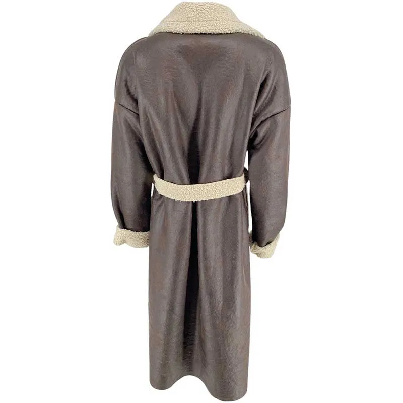 J By J 13067 Teddy Coat Beige