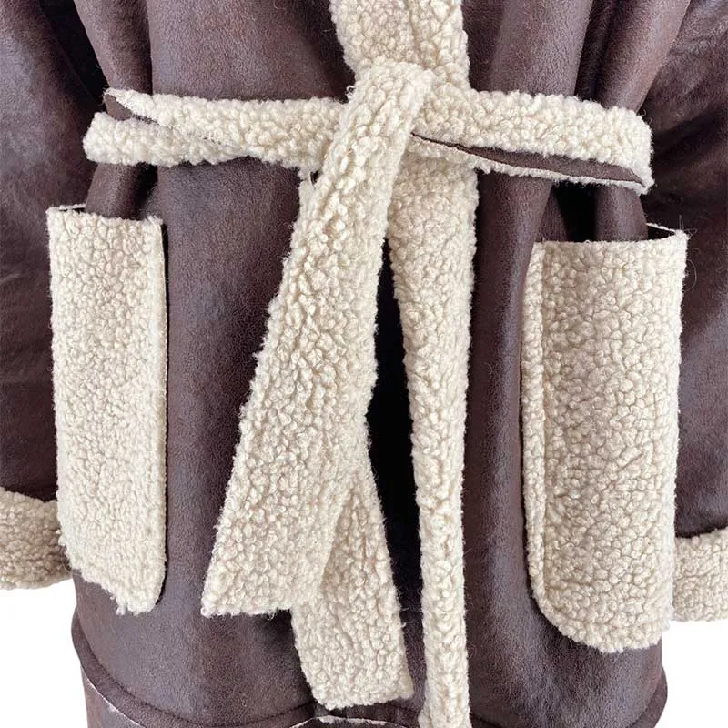 J By J 13067 Teddy Coat Beige