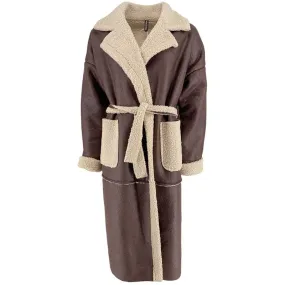 J By J 13067 Teddy Coat Beige