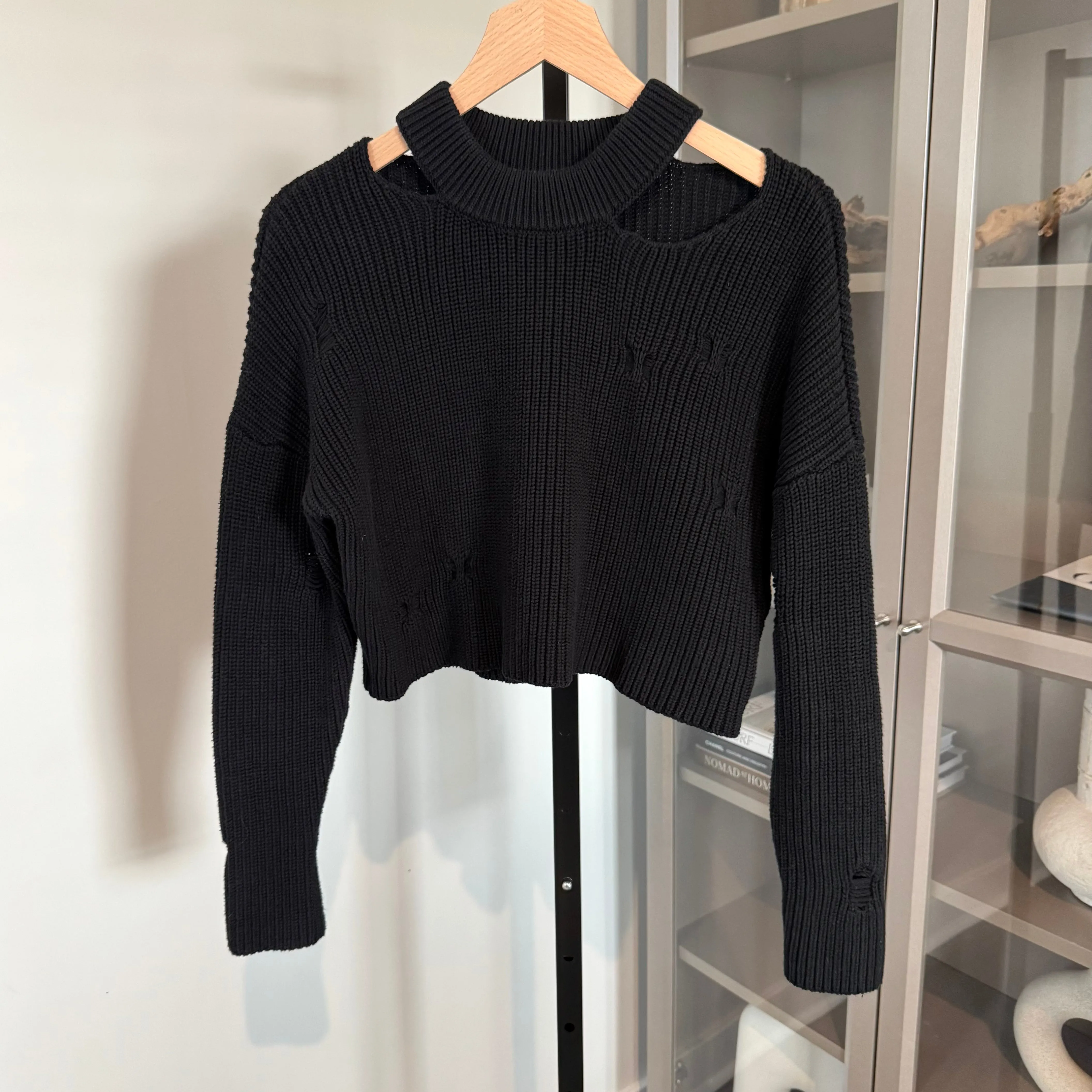 Ksubi Cutout Neckline Sweater