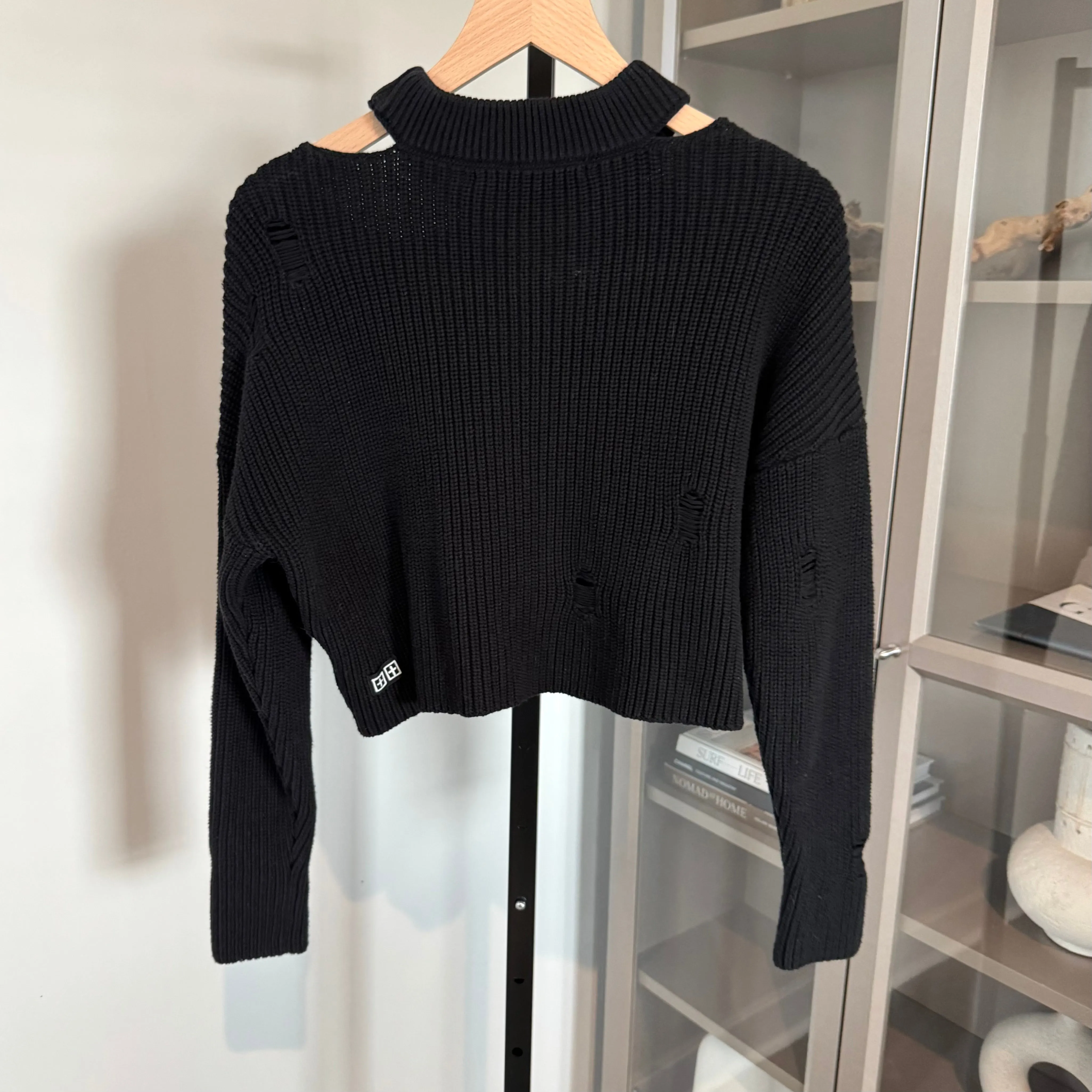 Ksubi Cutout Neckline Sweater