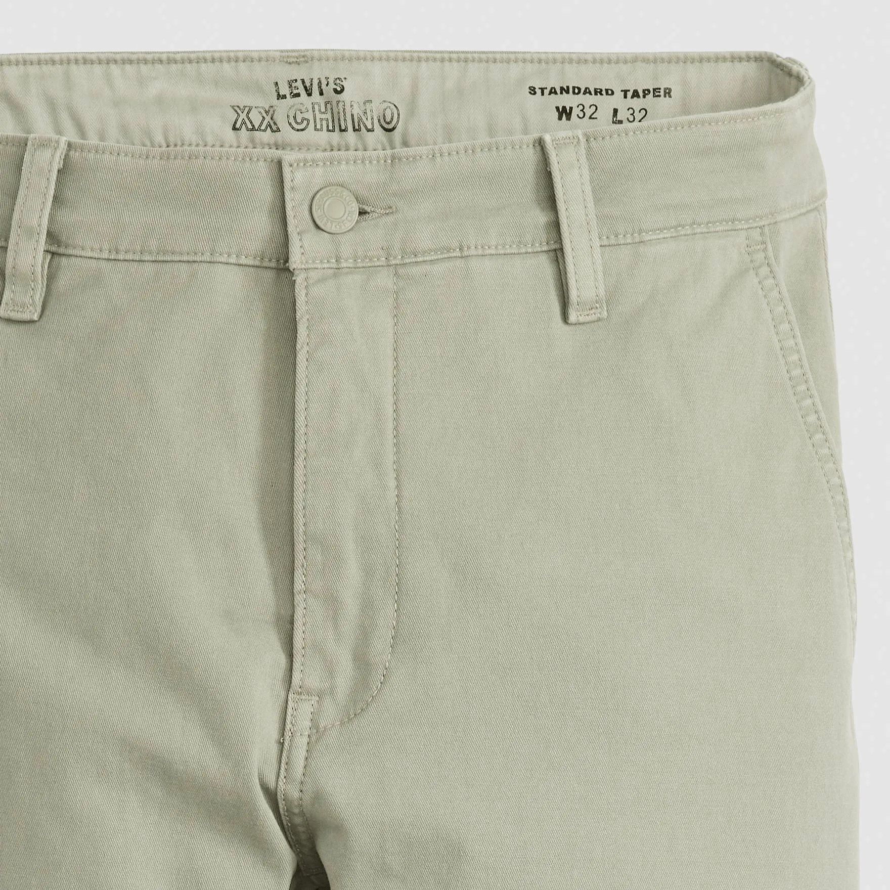Levi's XX Chino Standard Taper Pants In Shadow Shady Green