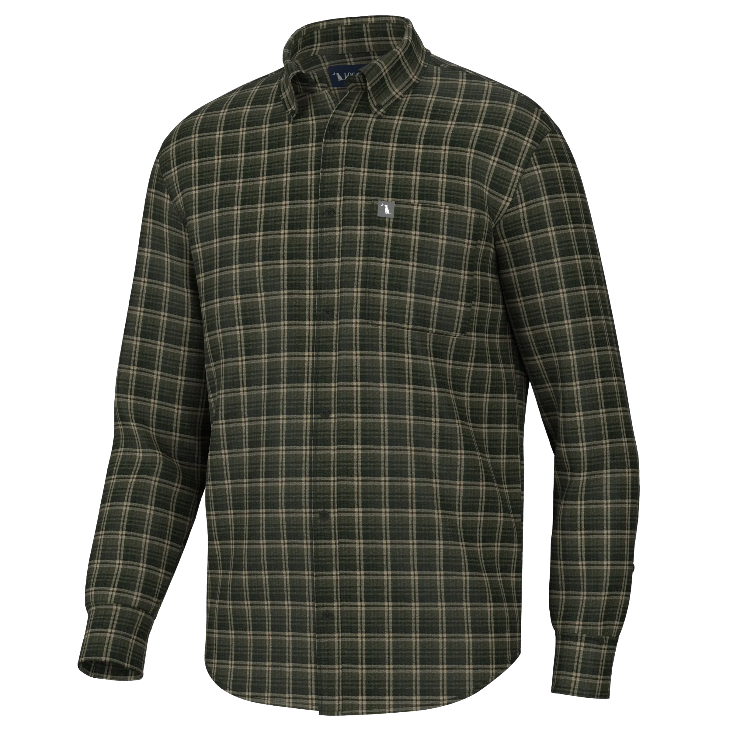 Local Boy Gardner Stretch Flannel