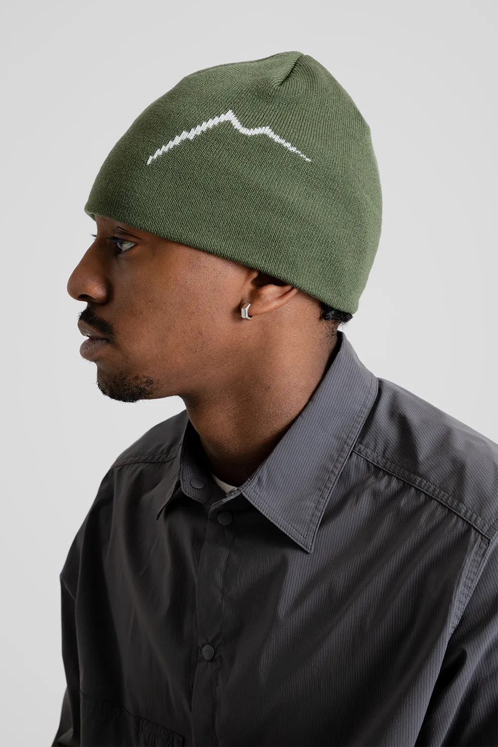 Logo Beanie Short - Olive