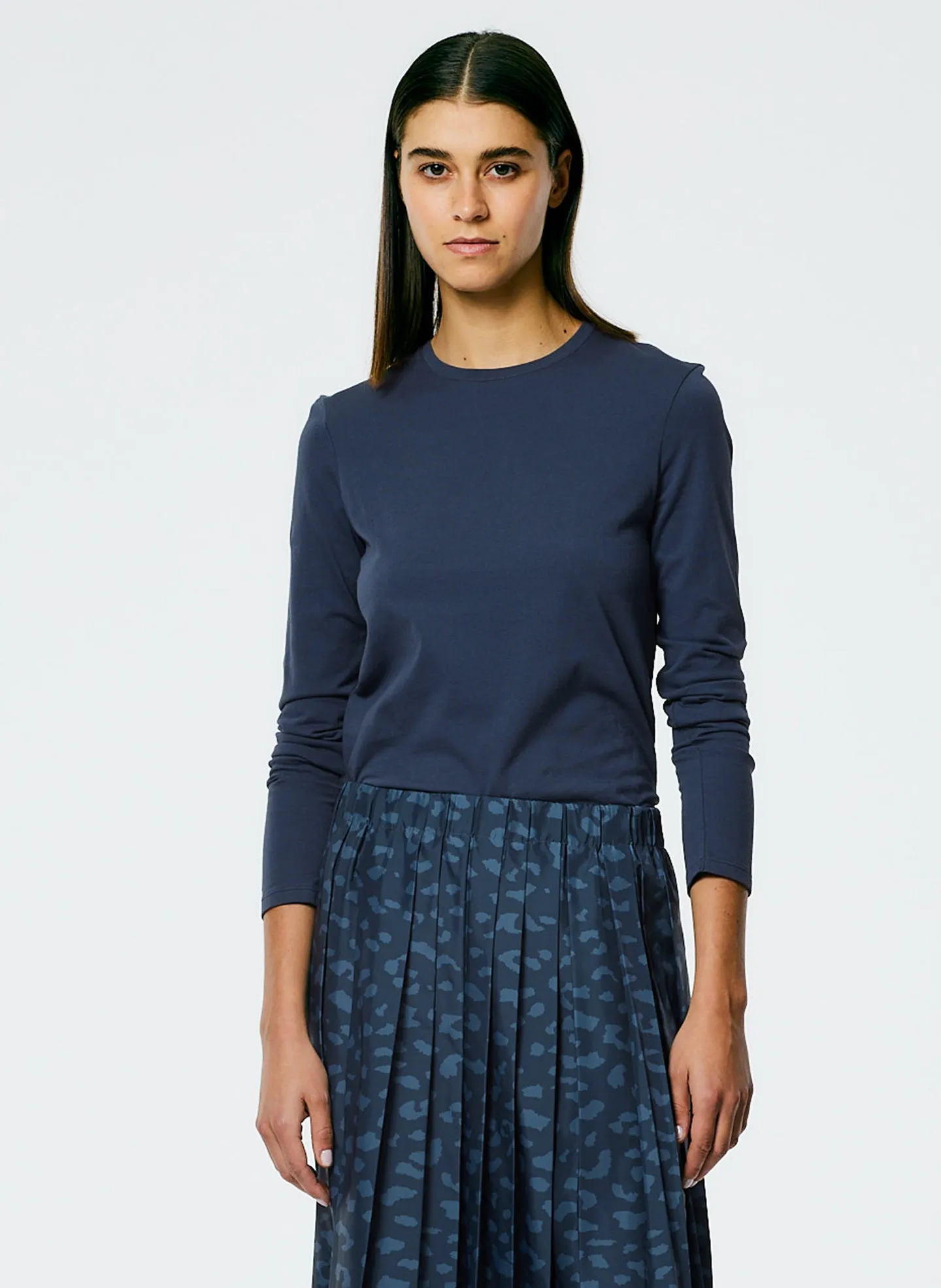 Long Sleeve Fitted T-Shirt
