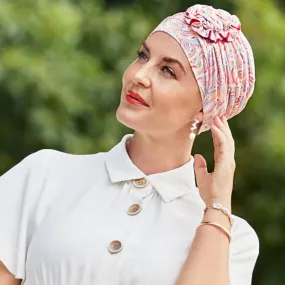 Lotus Turban - gemustert