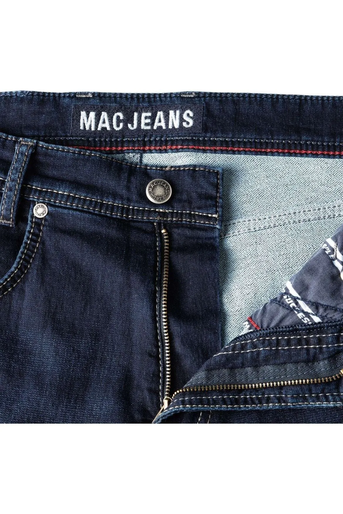 Mac Jeans-Men's Jog n Jeans 0590-00-0994L | H743 Dark Blue Authentic Used | Men's Modern Fit