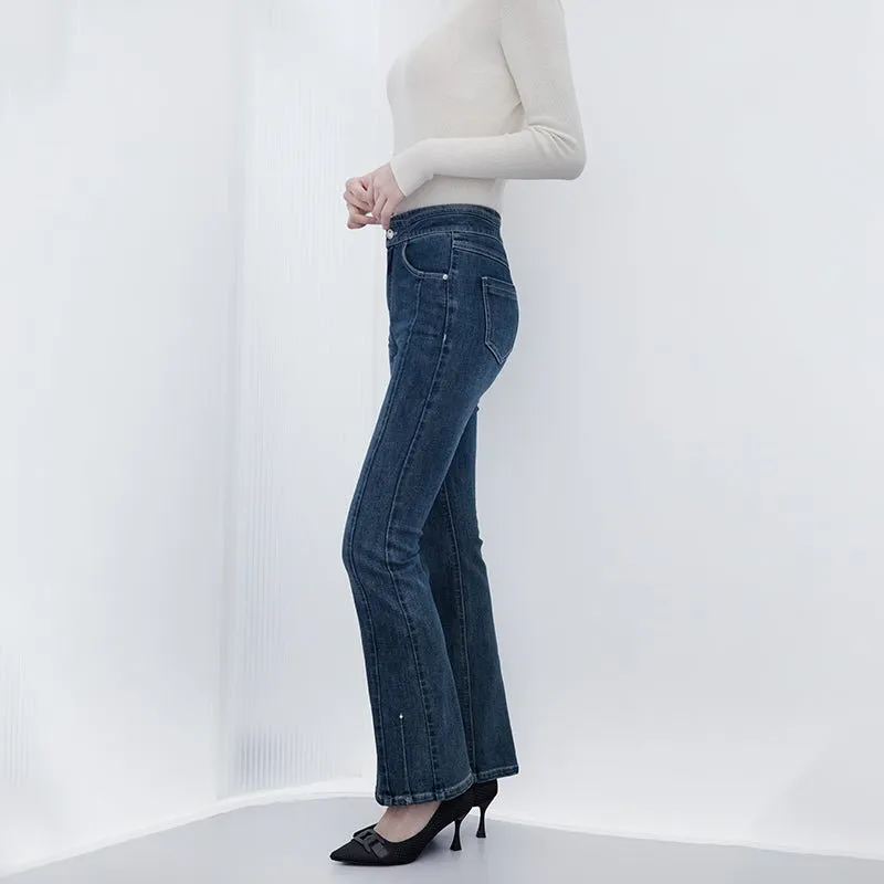 Midnight Blue Flare Jeans