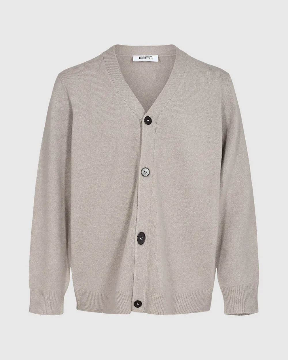 Minimum Cams Cardigan | Ghost Grey