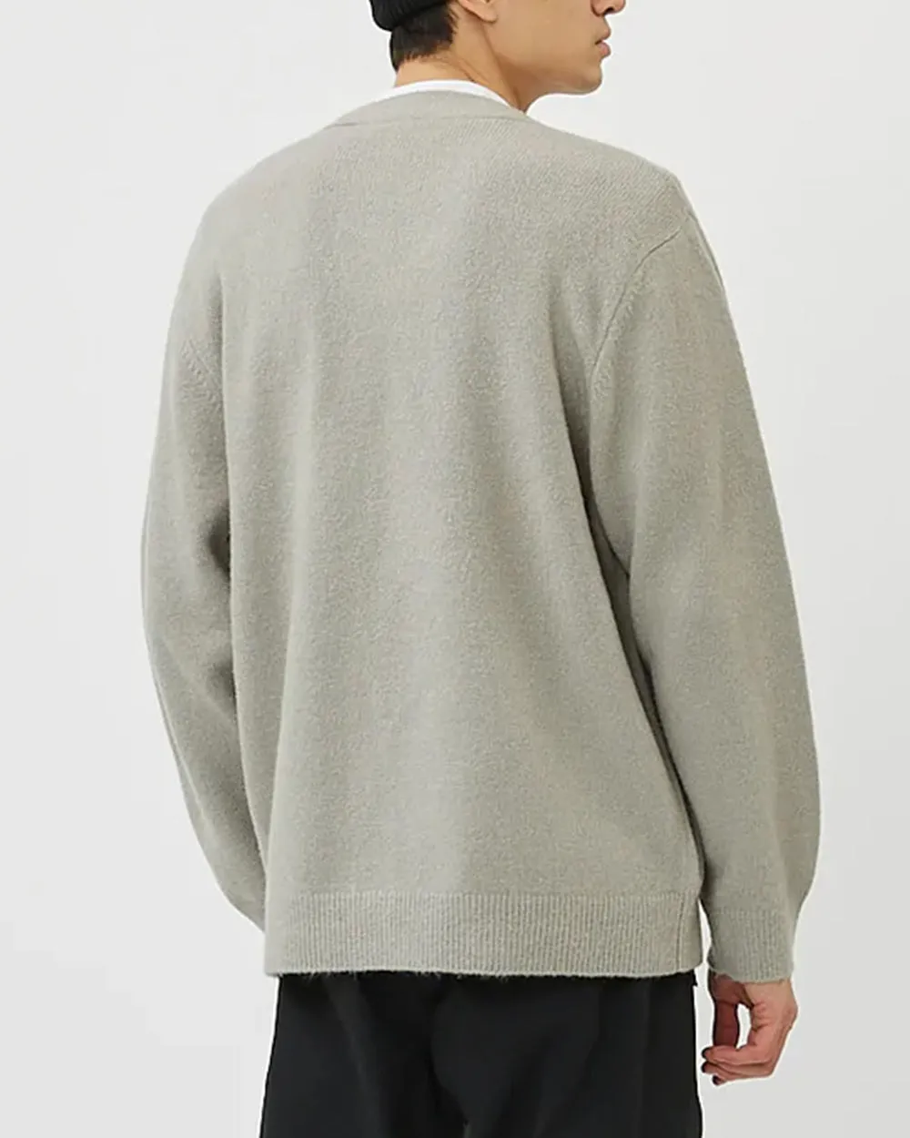 Minimum Cams Cardigan | Ghost Grey