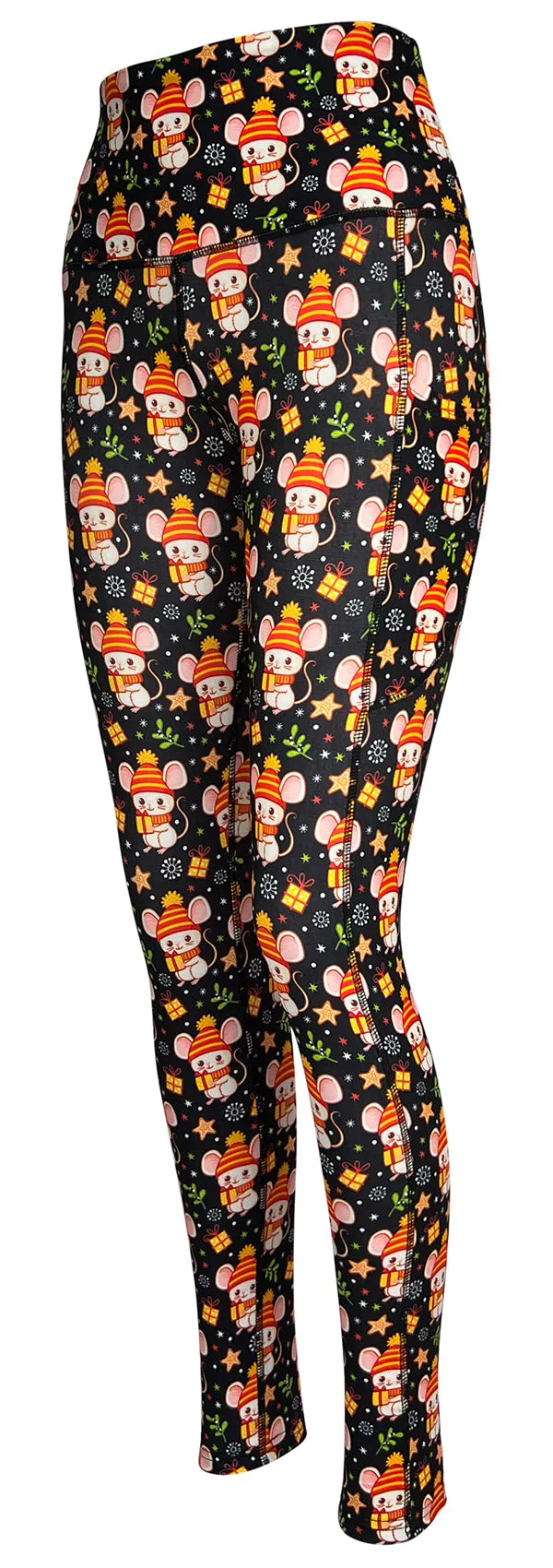 Mistletoe Mouse   Pockets
