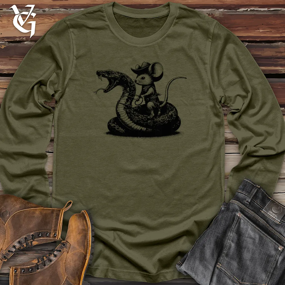 Mouse Snake Cowboy Long Sleeve